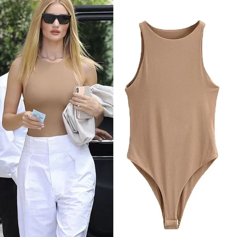 European and American Slim Narrow Shoulder Vest Jumpsuit Women Wear Slim Outside Sleeveless Top Inside Summer Camisole Women's C
European and American Slim Narrow Shoulder Vest Jumpsuit Women Wear Slim Outside Sleeveless Top Inside Summer Camisole Women's C
