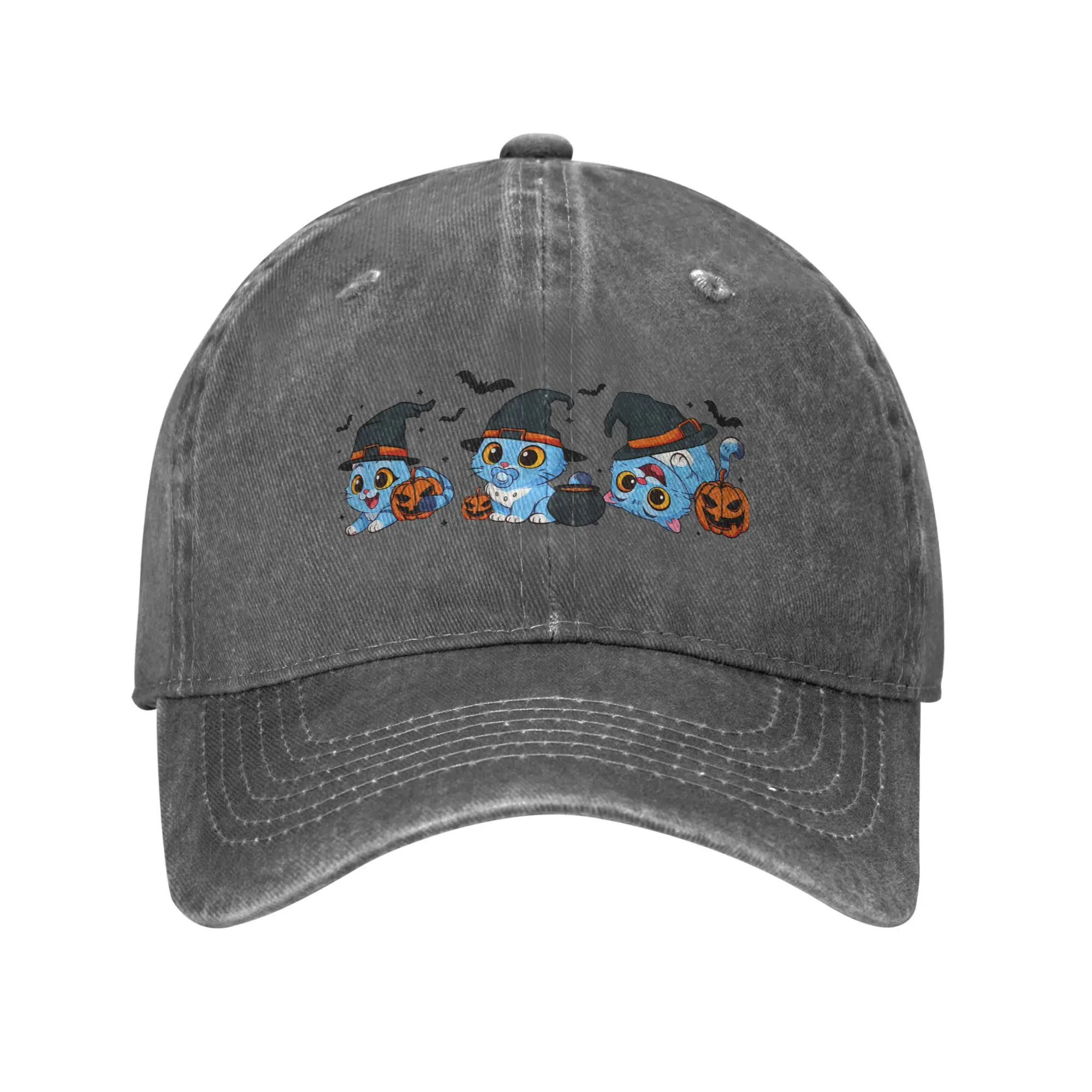 KPop Demon Hunters Halloween Tiger Baseball Caps Vintage Distressed Denim Snapback Cap Men Women Activities Gift Hats Cap
KPop Demon Hunters Halloween Tiger Baseball Caps Vintage Distressed Denim Snapback Cap Men Women Activities Gift Hats Cap