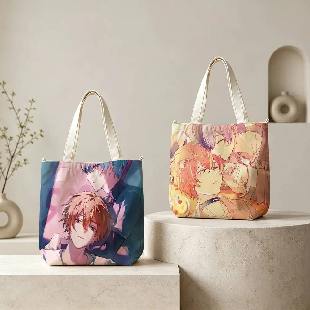 A-Akito Shinonome T-Toya Aoyagi Tote Bag for Women Reusable Shopping Tote Bag Zippered Shoulder Bags Print
A-Akito Shinonome T-Toya Aoyagi Tote Bag for Women Reusable Shopping Tote Bag Zippered Shoulder Bags Print