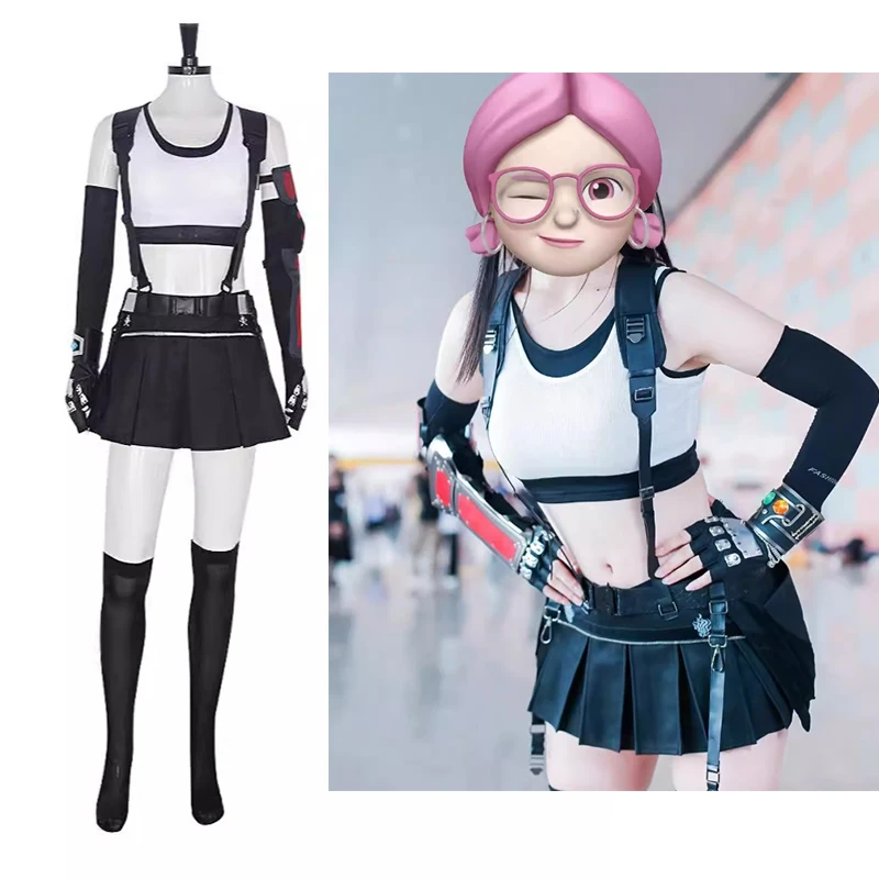 Сексуальные наряды, карнавальный костюм на Хэллоуин, Final Fantasy Тифа, косплей Тифа Локхарт, карнавальный костюм для взрослых, женщин и девочек 2025
Сексуальные наряды, карнавальный костюм на Хэллоуин, Final Fantasy Тифа, косплей Тифа Локхарт, карнавальный костюм для взрослых, женщин и девочек 2025