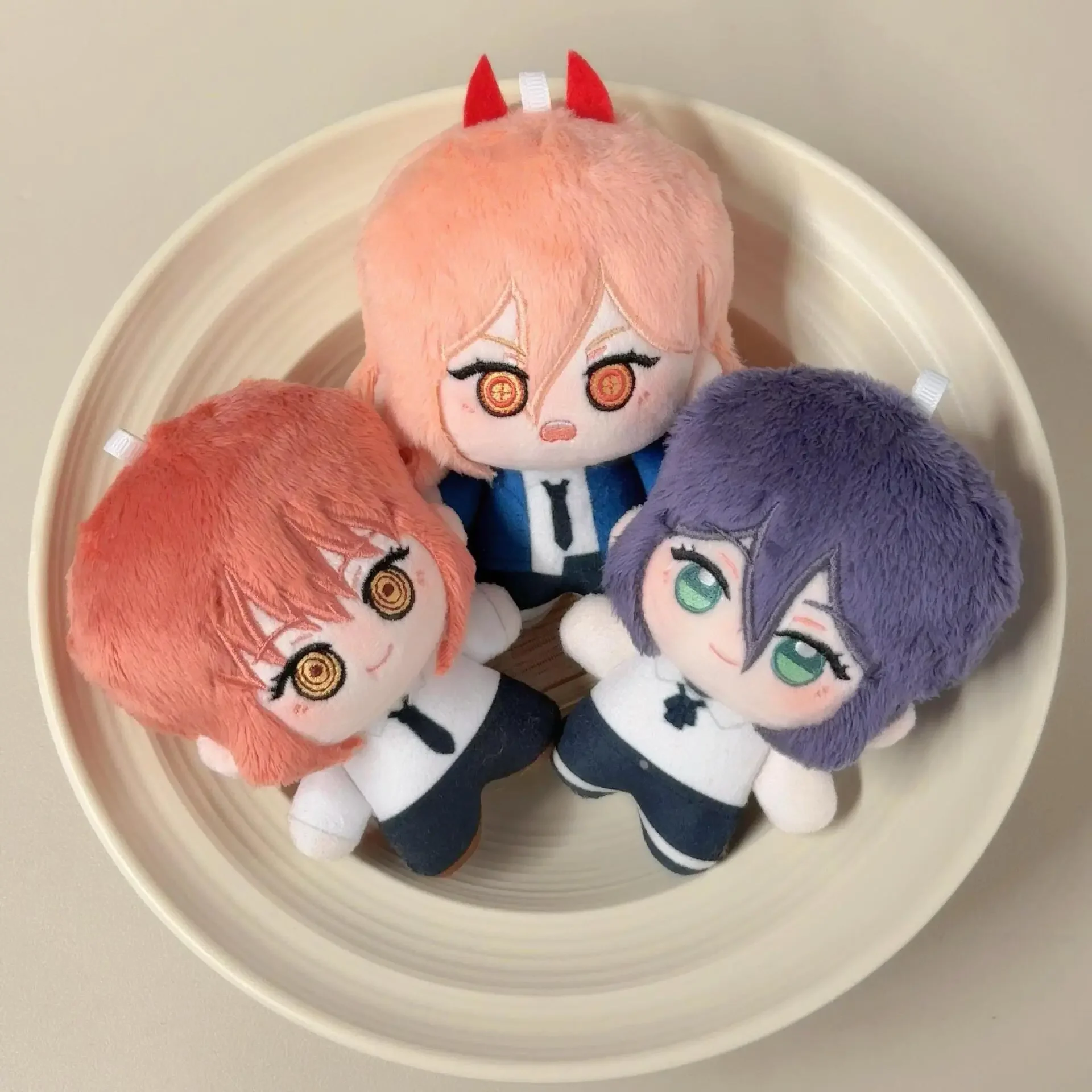Lovely Chainsaw Man Plush Keychain for Backpack Cute Denji Makima Power Aki Himeno Stuffed Bag Charm Plushie Birthday Gifts
Lovely Chainsaw Man Plush Keychain for Backpack Cute Denji Makima Power Aki Himeno Stuffed Bag Charm Plushie Birthday Gifts