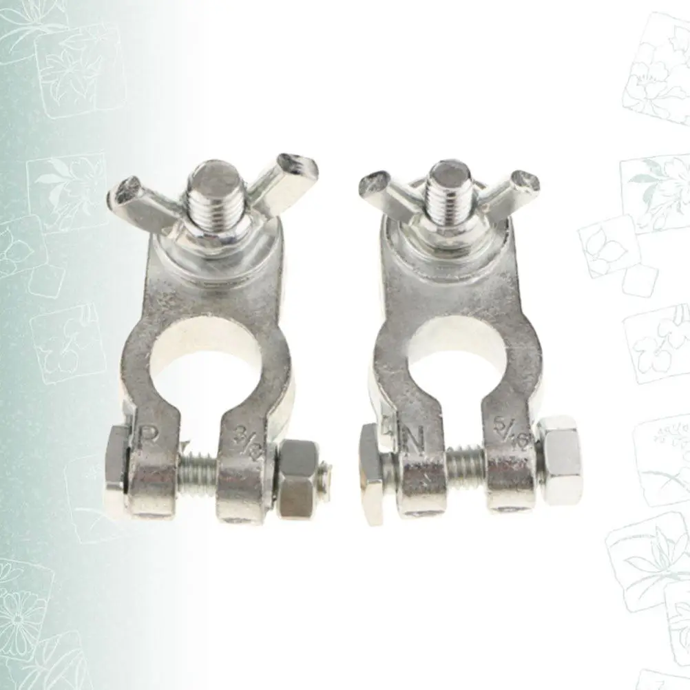 1Pair Car Battery Terminal Clamp Heavy Duty Brass Connector for Auto Vehicle Truck Rv Marine High Current Wiring Positive
1Pair Car Battery Terminal Clamp Heavy Duty Brass Connector for Auto Vehicle Truck Rv Marine High Current Wiring Positive