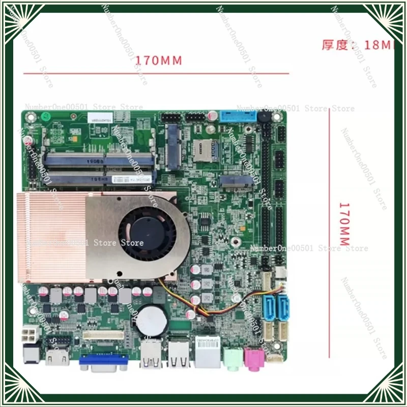 Материнская плата Mini ITX I38130U/i58250U/l7-8550U с LVDS/EDP для промышленного управления
Материнская плата Mini ITX I38130U/i58250U/l7-8550U с LVDS/EDP для промышленного управления