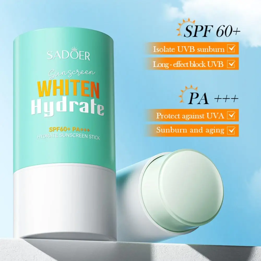 Whitening Formula SADOER Sunscreen Stick Anti UV Protection Stick Form Moisturizing Sunscreen Cream Texture Moisturizing Formula
Whitening Formula SADOER Sunscreen Stick Anti UV Protection Stick Form Moisturizing Sunscreen Cream Texture Moisturizing Formula