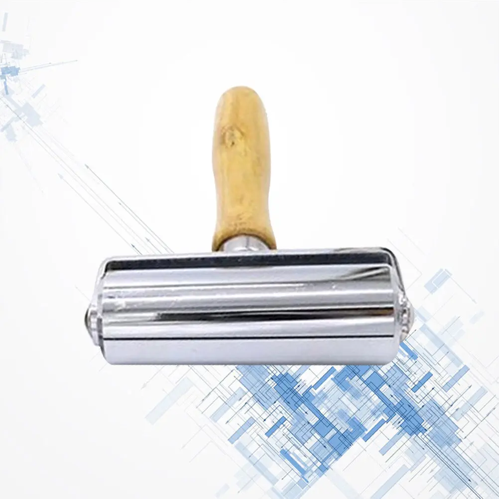 Leathercraft Roller 100mm Press Roller Solid Wood Handle Non-Slip Durable Tool for Smoothing Edges Carving Hand
Leathercraft Roller 100mm Press Roller Solid Wood Handle Non-Slip Durable Tool for Smoothing Edges Carving Hand