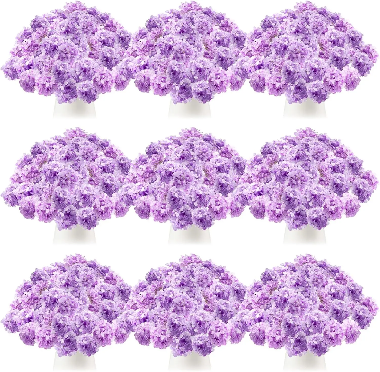100 Pcs Hydrangea Artificial Flowers Bulk 7.48 Inch Artificial Hydrangeas with Removable Stems Faux Flowers Wedding Deco
100 Pcs Hydrangea Artificial Flowers Bulk 7.48 Inch Artificial Hydrangeas with Removable Stems Faux Flowers Wedding Deco
