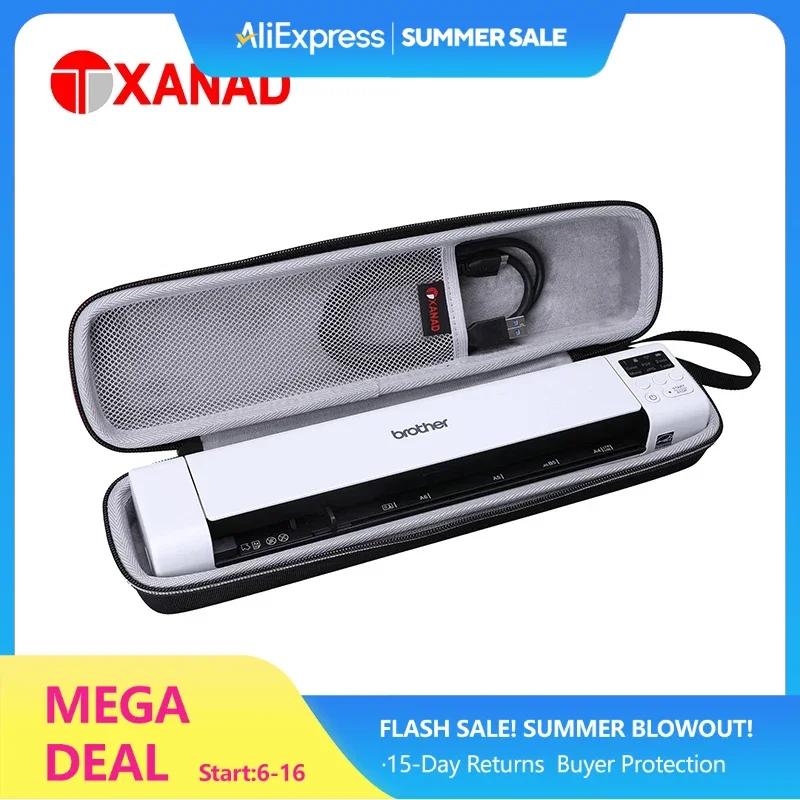 XANAD Hard Case for Brother DS-940DW/DS-740D/DS-640 Compact Mobile Document Scanner Protective Carrying Storage Bag
XANAD Hard Case for Brother DS-940DW/DS-740D/DS-640 Compact Mobile Document Scanner Protective Carrying Storage Bag