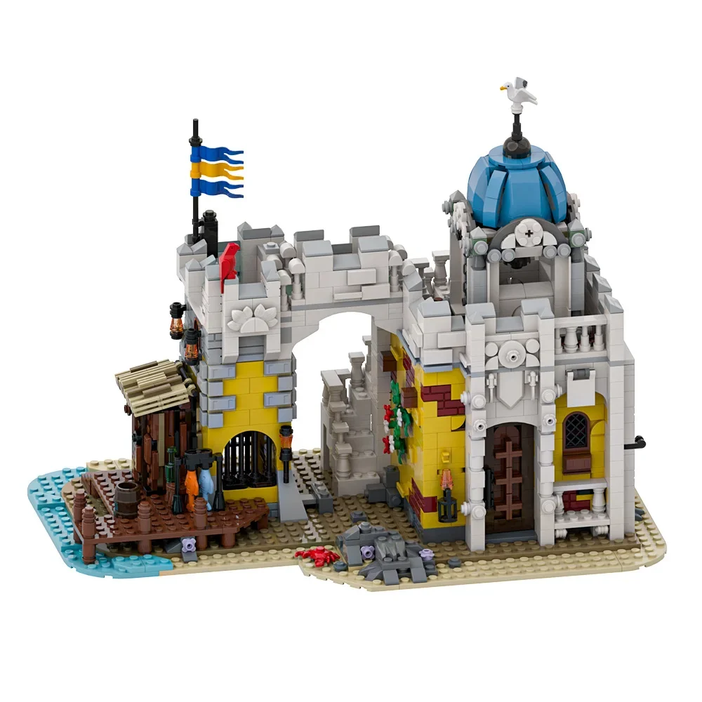 Gobricks MOC Broadside's Brig Redux Bricks Model Broadside's Brig Redux Castle Building Blocks Urban street view Toys Gift
Gobricks MOC Broadside's Brig Redux Bricks Model Broadside's Brig Redux Castle Building Blocks Urban street view Toys Gift