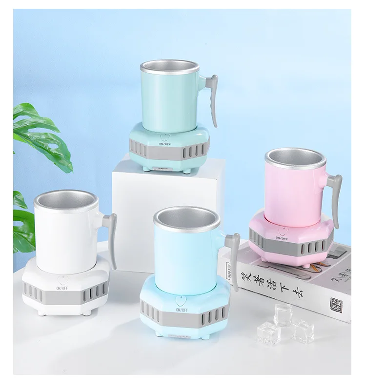 420ML Portable Cup Cooler Desktop Mini Drink Chiller Beer Beverage Fast Freeze Cooling Cup
420ML Portable Cup Cooler Desktop Mini Drink Chiller Beer Beverage Fast Freeze Cooling Cup