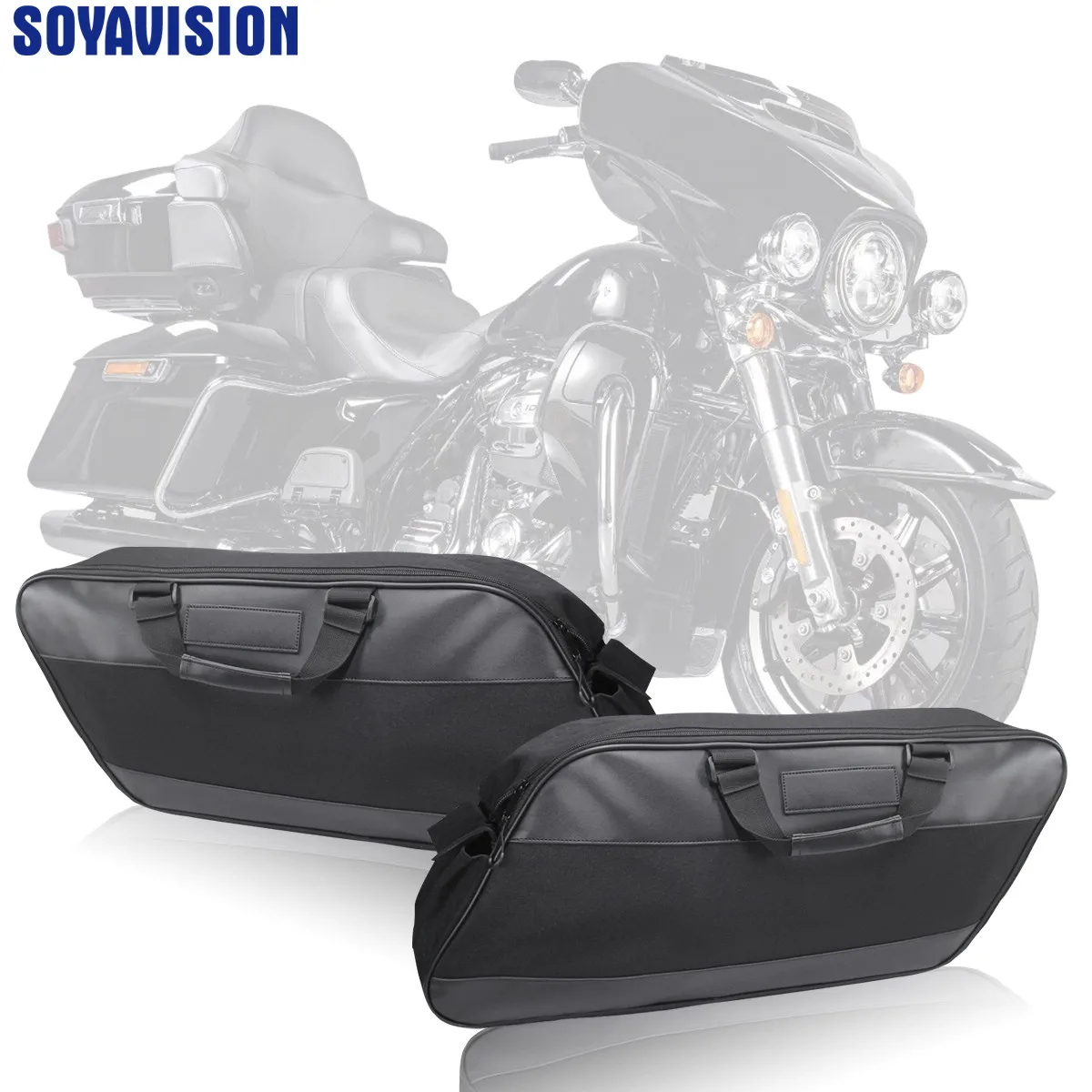 Motorcycle Side Box Inner Bag Luggage Rack Liner Saddlebag For Harley Touring Road King Electra Street Glide Ultra Tour 93-23
Motorcycle Side Box Inner Bag Luggage Rack Liner Saddlebag For Harley Touring Road King Electra Street Glide Ultra Tour 93-23