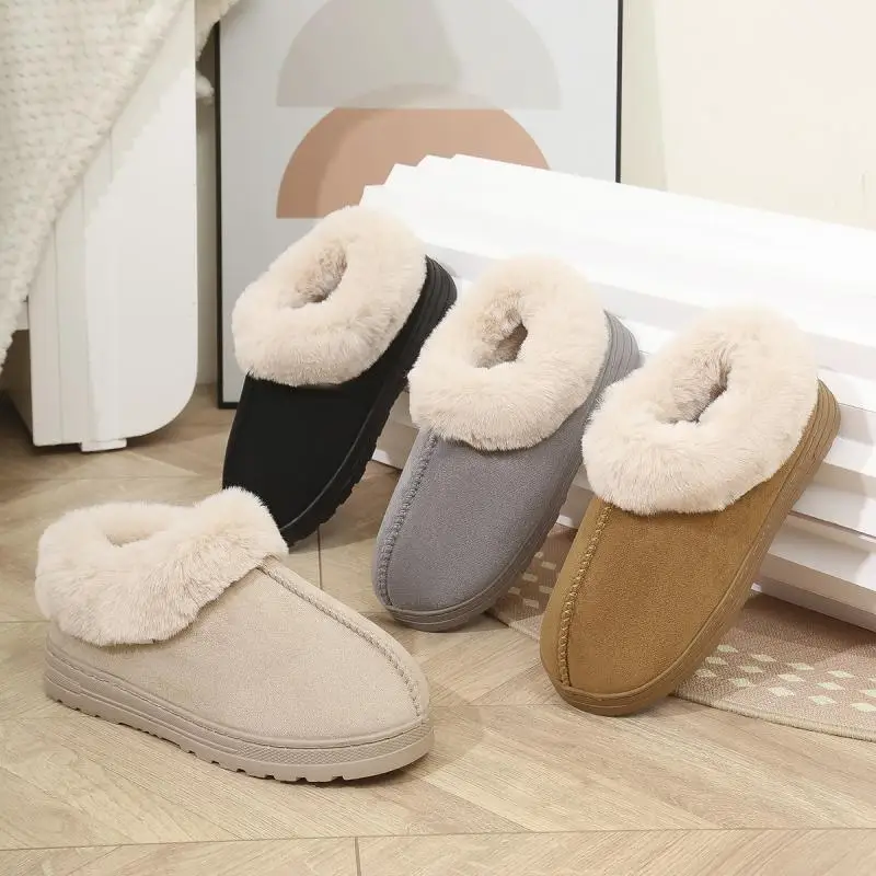 Fluffy Ankle Boots Female Casual Winter Designer Slippers Women Home Elegant Shoes Plush Fashion Footwear Popular Snow Booties
Fluffy Ankle Boots Female Casual Winter Designer Slippers Women Home Elegant Shoes Plush Fashion Footwear Popular Snow Booties
