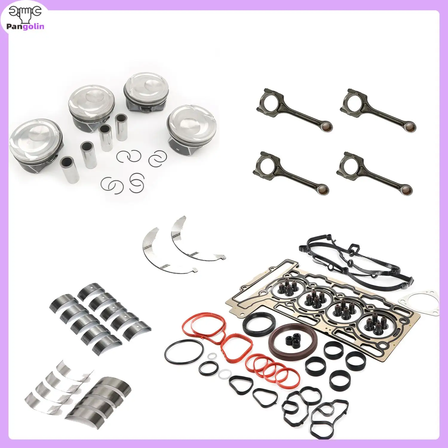 1set Engine Overhaul Reconstruction Kit For BMW 116i F20 Mini Cooper S R55 R56 N13 N18 1.6T Car Accessories Parts
1set Engine Overhaul Reconstruction Kit For BMW 116i F20 Mini Cooper S R55 R56 N13 N18 1.6T Car Accessories Parts