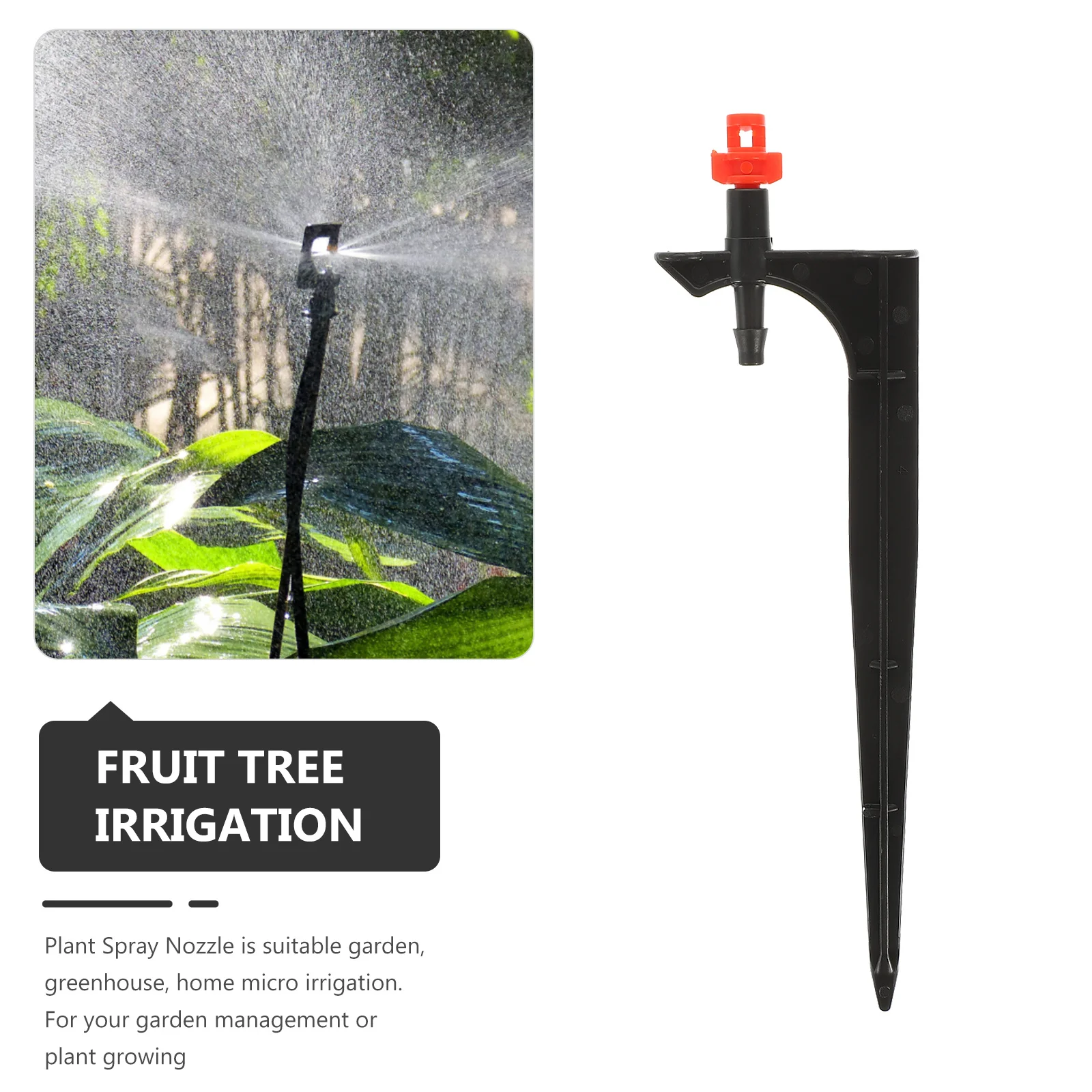 20Pcs Plant Spray Nozzle Adjustable Irrigation Mist Watering Spike Dripper Sprinkler Garden Lawn Misting Nozzle
20Pcs Plant Spray Nozzle Adjustable Irrigation Mist Watering Spike Dripper Sprinkler Garden Lawn Misting Nozzle