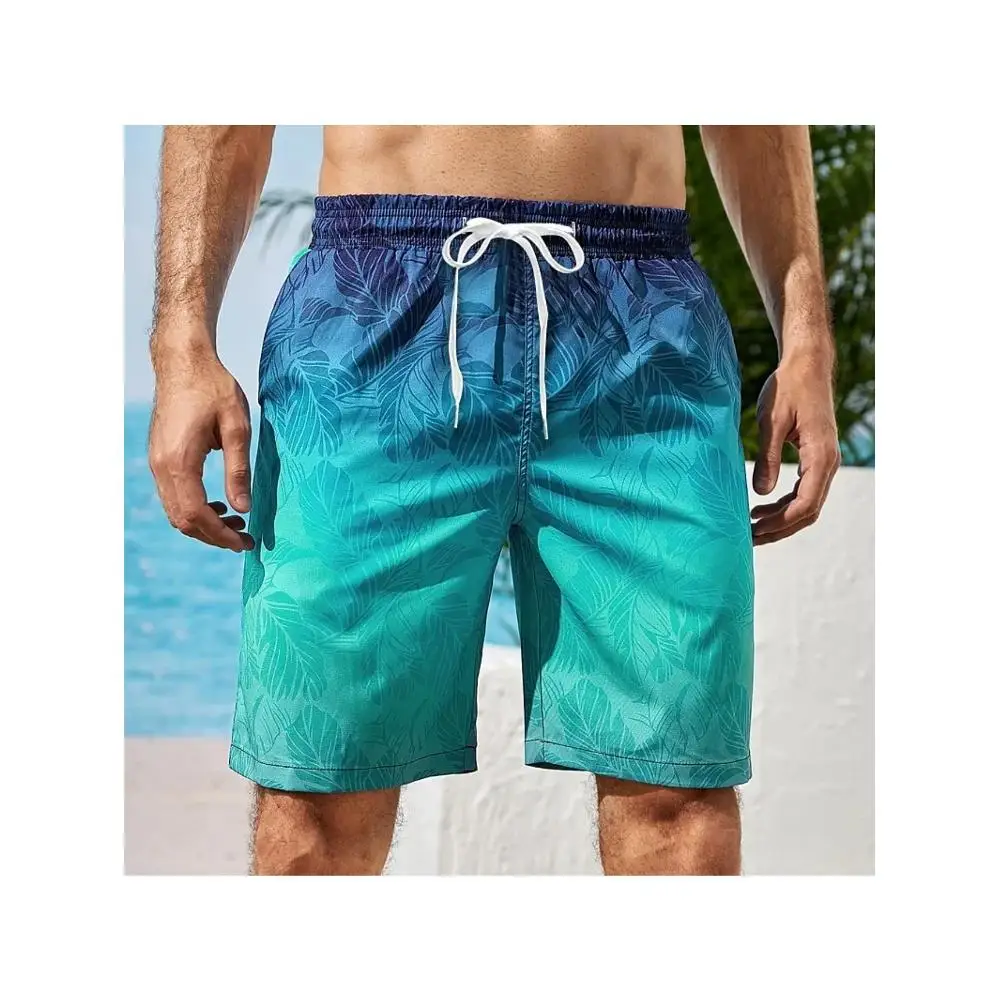 Men's Gradient 3D Print Surf Shorts, Loose Casual Summer Vacation Beach Trunks
Men's Gradient 3D Print Surf Shorts, Loose Casual Summer Vacation Beach Trunks
