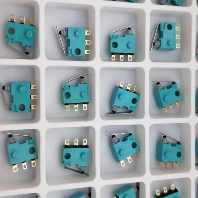 1pcs ASQ10417 turquoise sealed car micro switch stroke limit 3 feet with straight rod
1pcs ASQ10417 turquoise sealed car micro switch stroke limit 3 feet with straight rod