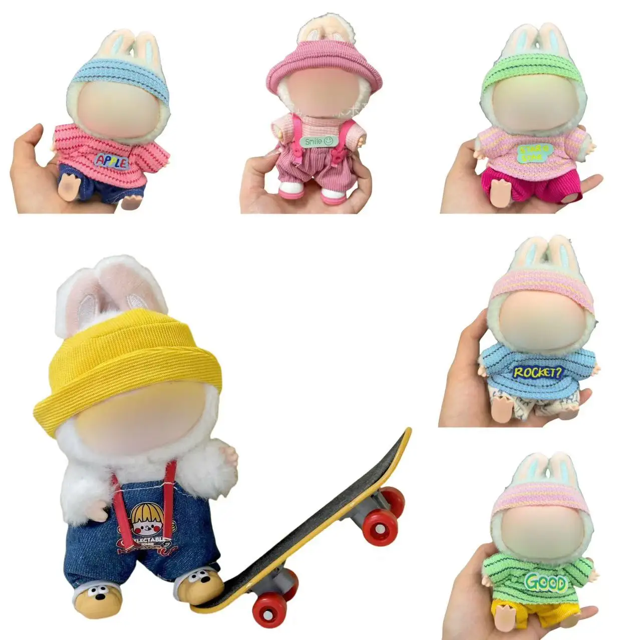17cm Fashion Doll labubu Clothing Accessories Set Suitable for Boys Cute Plush Doll Clothes Suitable for Fashion
17cm Fashion Doll labubu Clothing Accessories Set Suitable for Boys Cute Plush Doll Clothes Suitable for Fashion