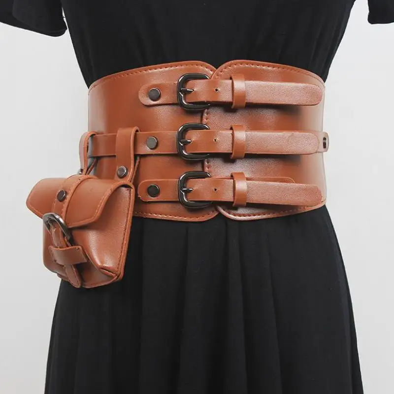 Belt Bag Women's Outer Wear Suit Waistband Belt Waist Bag Fashion Men's Punk Fanny Pack Leg Bag Waist Pack Bum Bag Purse Wallet
Belt Bag Women's Outer Wear Suit Waistband Belt Waist Bag Fashion Men's Punk Fanny Pack Leg Bag Waist Pack Bum Bag Purse Wallet