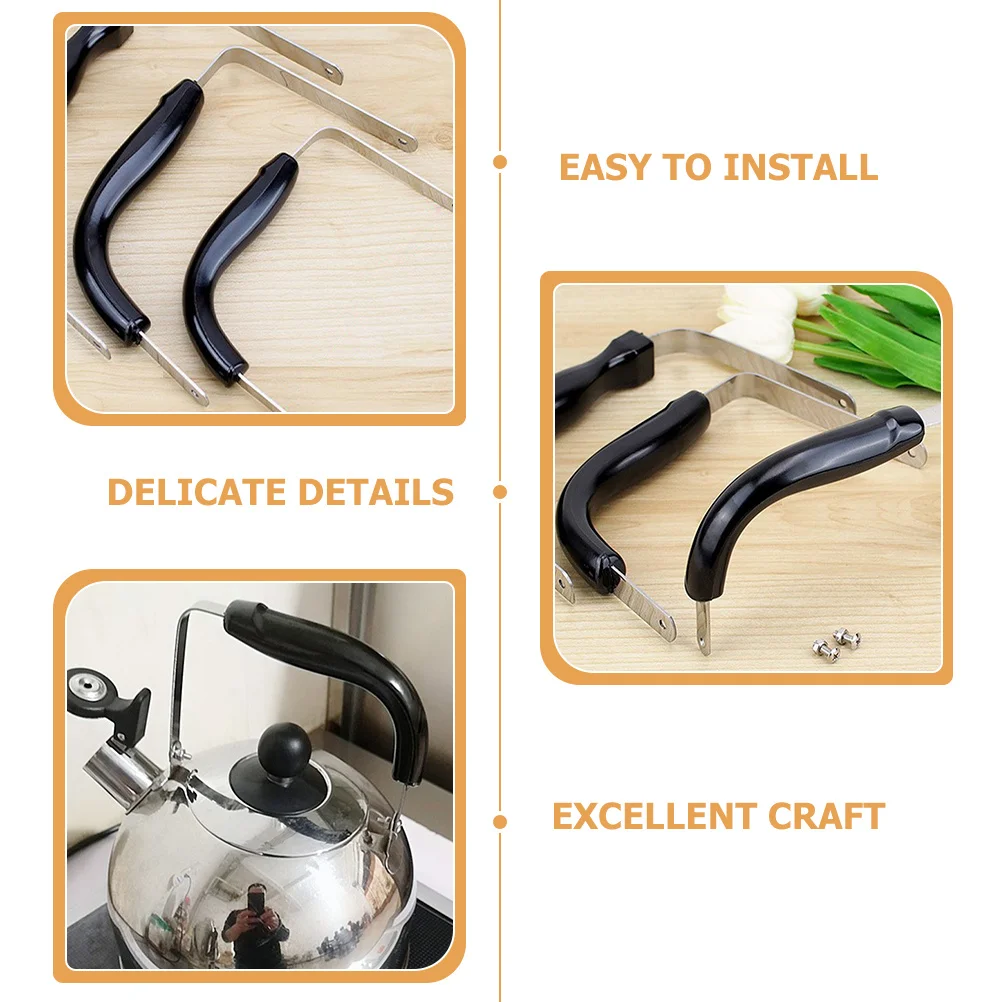 1Set Lightweight Teapot Handle Replacement Kettle Grip Anti-Scalding Sturdy Convenient Accessory Teapot Handle
1Set Lightweight Teapot Handle Replacement Kettle Grip Anti-Scalding Sturdy Convenient Accessory Teapot Handle