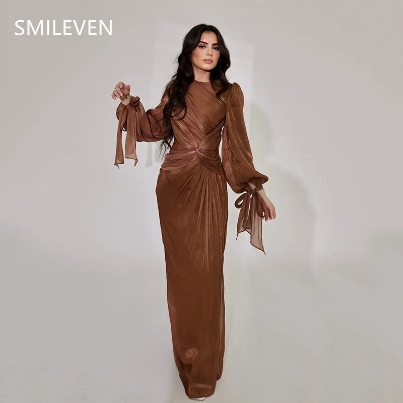 Smileven Stunning A-line Modest Prom Dress Full-Length فساتين سهراتEvening Gowns Formal Occasion Dress Customized2025
Smileven Stunning A-line Modest Prom Dress Full-Length فساتين سهراتEvening Gowns Formal Occasion Dress Customized2025