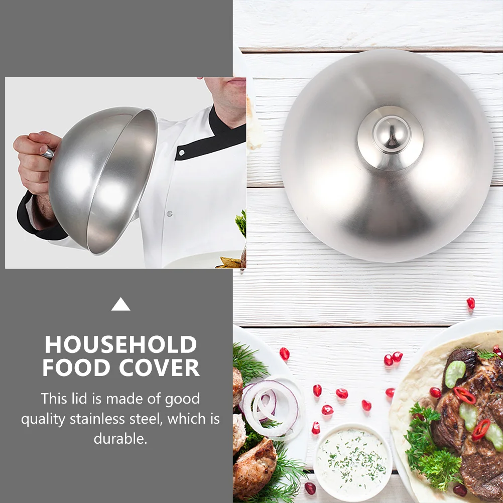 Stainless Steel Food Cover Protective Dish Hood Microwave Oven Cover Silver Screen Clean Hygienic Housewarming Gift Family Hotel
Stainless Steel Food Cover Protective Dish Hood Microwave Oven Cover Silver Screen Clean Hygienic Housewarming Gift Family Hotel