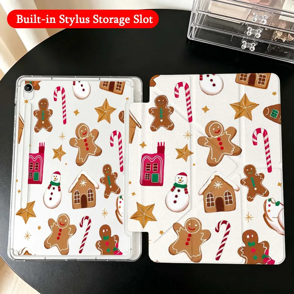 Gingerbread Christmas Case For Samsung Galaxy Tab A9 A8 A11 S6 S7 S8 S9 S10 FE Plus Lite Transparent Y-Shaped Folding Tablet
Gingerbread Christmas Case For Samsung Galaxy Tab A9 A8 A11 S6 S7 S8 S9 S10 FE Plus Lite Transparent Y-Shaped Folding Tablet