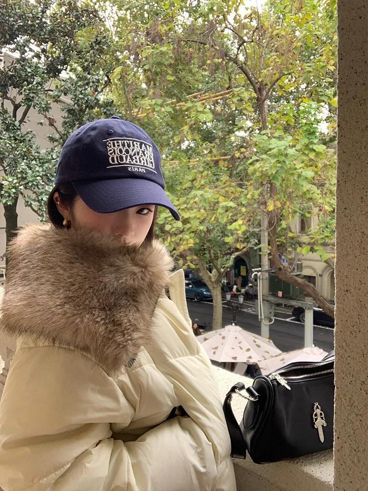 Зимняя легкая пуховая куртка YOYOZIZHI с меховым воротником, свободного кроя, с длинными рукавами, на молнии, с карманом для мелочей
Зимняя легкая пуховая куртка YOYOZIZHI с меховым воротником, свободного кроя, с длинными рукавами, на молнии, с карманом для мелочей