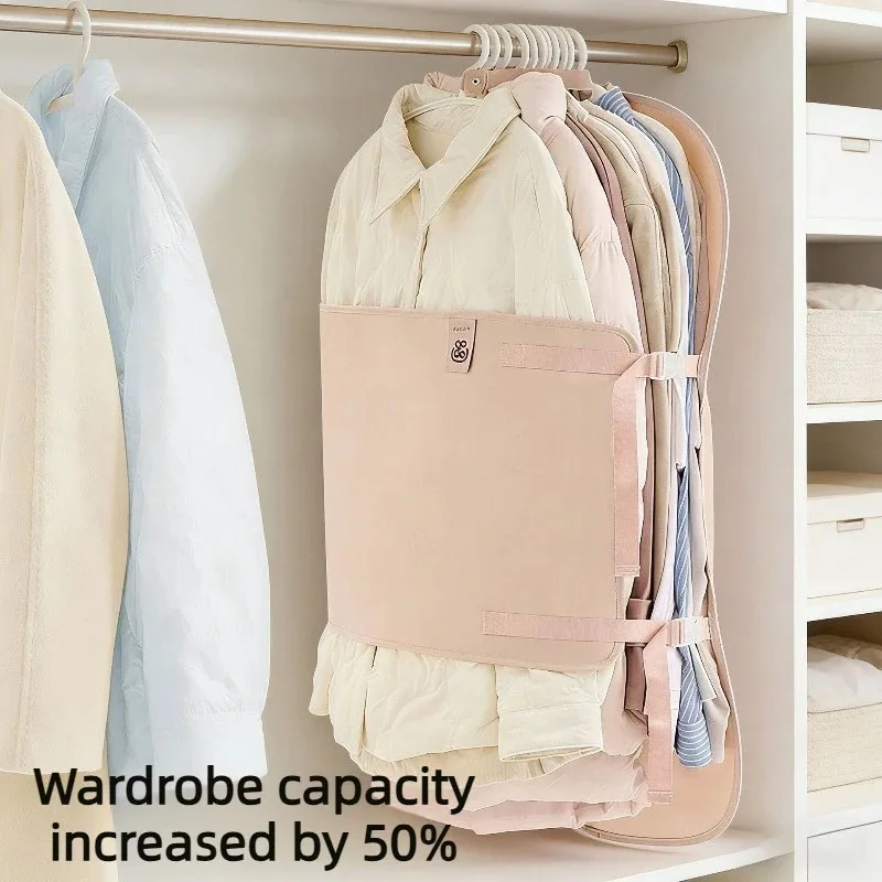 Foldable Fabric Compression Storage Bags with Dust Cover - Wardrobe Organizer & Down Jackets, Space-Saving Home Storage Solution
Foldable Fabric Compression Storage Bags with Dust Cover - Wardrobe Organizer & Down Jackets, Space-Saving Home Storage Solution