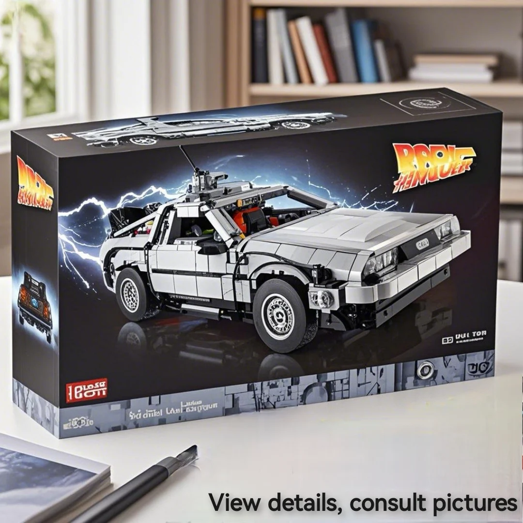 With Original Box Futuristic 1872pcs Movie Car Building Set - Creative Model Kit for Adult Collectors (Compatible 10300 Series)
With Original Box Futuristic 1872pcs Movie Car Building Set - Creative Model Kit for Adult Collectors (Compatible 10300 Series)