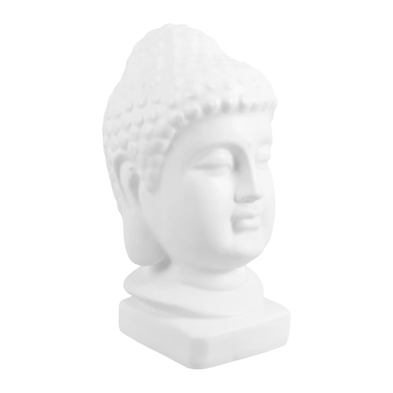Buddha Head Decor Spiritual Decor Resin White Meditation Space Home Decoration Piece Indoor Statues
Buddha Head Decor Spiritual Decor Resin White Meditation Space Home Decoration Piece Indoor Statues