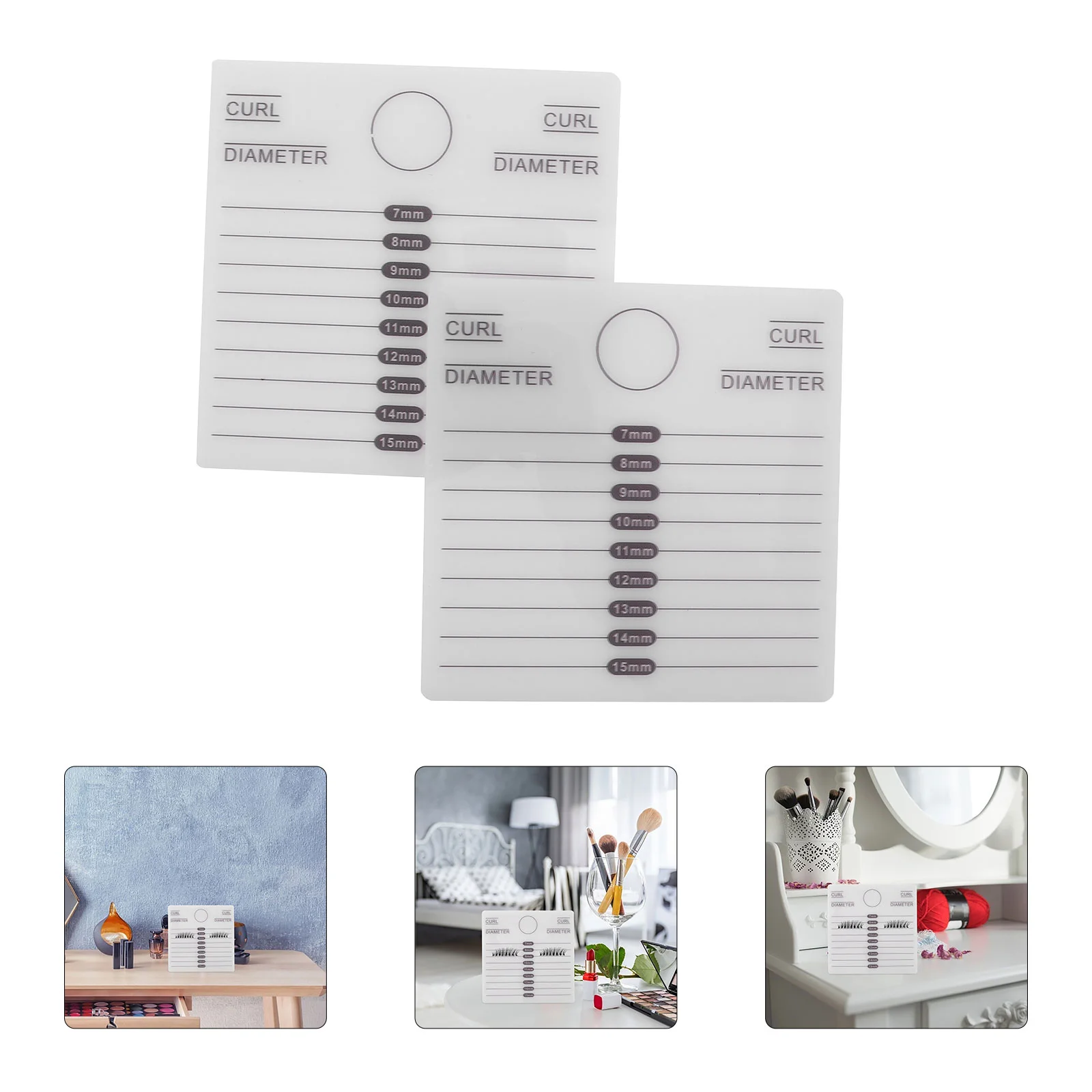 2 Pcs Grafting Eyelash Tool Eyelashes Pallets Table Mat White Acrylic Holder Woman
2 Pcs Grafting Eyelash Tool Eyelashes Pallets Table Mat White Acrylic Holder Woman