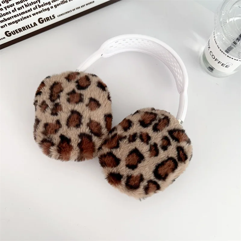 Luxury Leopard Print Fluffy Plush Fur Soft Protective Case for Airpods Max Headphone Protection Shell Covers Cute Design
Luxury Leopard Print Fluffy Plush Fur Soft Protective Case for Airpods Max Headphone Protection Shell Covers Cute Design