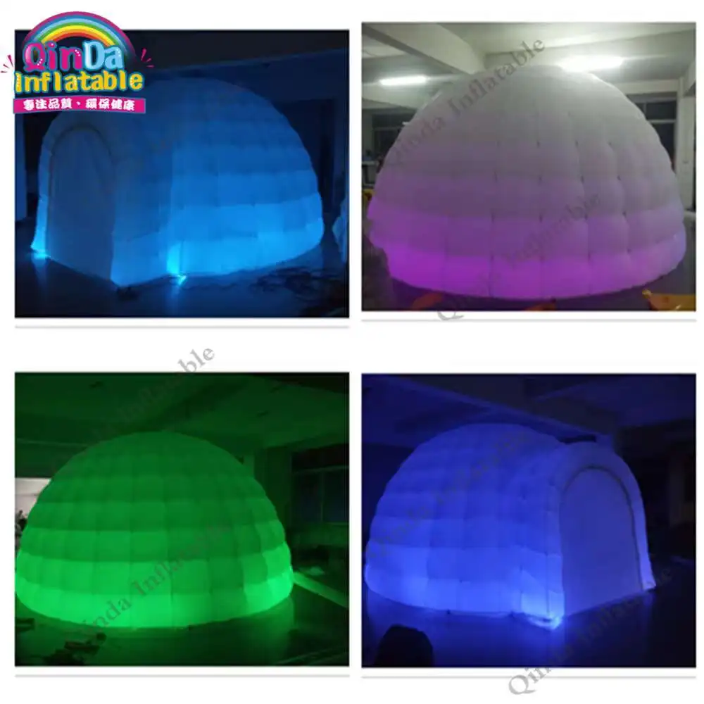 Inflatable Dome House Color Changing LED Lighted Inflatable Party Event Tent For Sale
Inflatable Dome House Color Changing LED Lighted Inflatable Party Event Tent For Sale