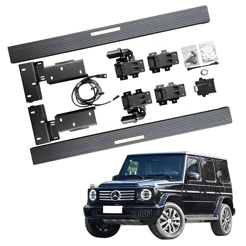 Electric Power Running Board Electric Side Steps for Mercedes-Benz G-Class G63 G500 G550 G350 G400 G450
Electric Power Running Board Electric Side Steps for Mercedes-Benz G-Class G63 G500 G550 G350 G400 G450