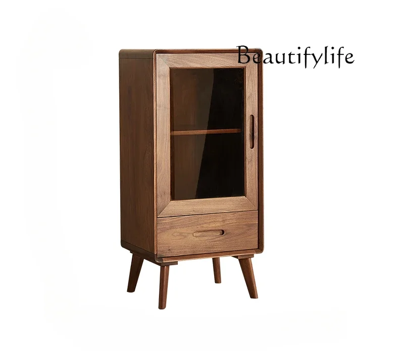 Nordic wine cabinet Nordic simple living room solid wood side cabinet household storage low cabinet
Nordic wine cabinet Nordic simple living room solid wood side cabinet household storage low cabinet