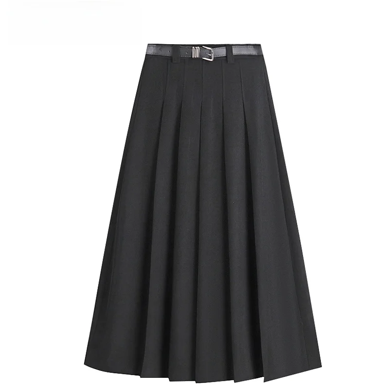 High Waist A-Line Skirt Women's Summer Thin Casual Skirt Midi Pleated Skirts Cara CLUB plus Size Slimming Skirts
High Waist A-Line Skirt Women's Summer Thin Casual Skirt Midi Pleated Skirts Cara CLUB plus Size Slimming Skirts