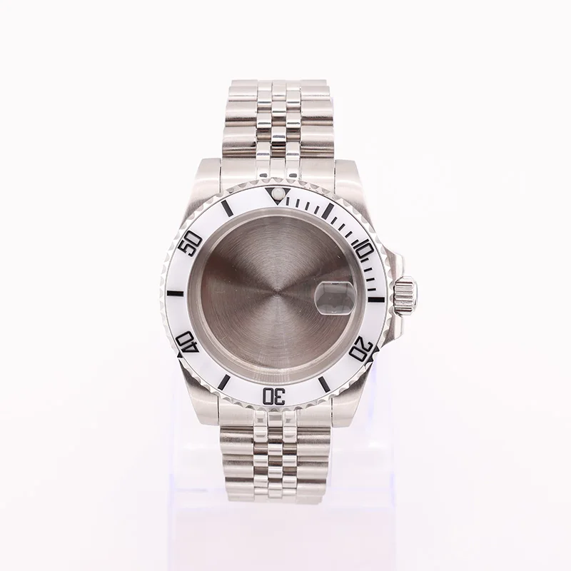 40mm White Submariner NH36 NH35 NH34 Watch Cases Accessories for Seiko Presage Automatic Men's Replacement Parts
40mm White Submariner NH36 NH35 NH34 Watch Cases Accessories for Seiko Presage Automatic Men's Replacement Parts