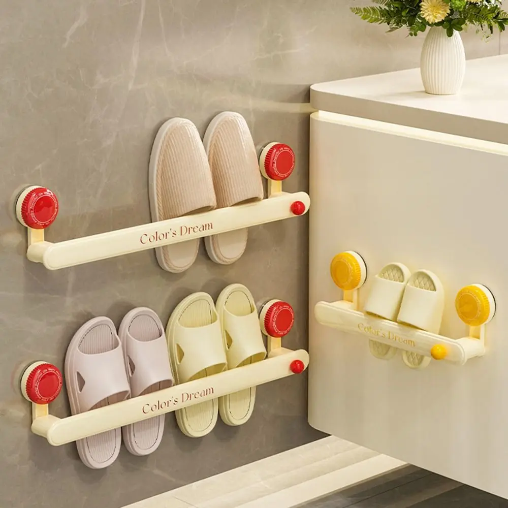 Wall Mounted Suction Cup Shoe Rack Punch-Free Space-saving Hanging Slippers Organizer Keep Tidy Reusable Shoe Hangers Toilet
Wall Mounted Suction Cup Shoe Rack Punch-Free Space-saving Hanging Slippers Organizer Keep Tidy Reusable Shoe Hangers Toilet