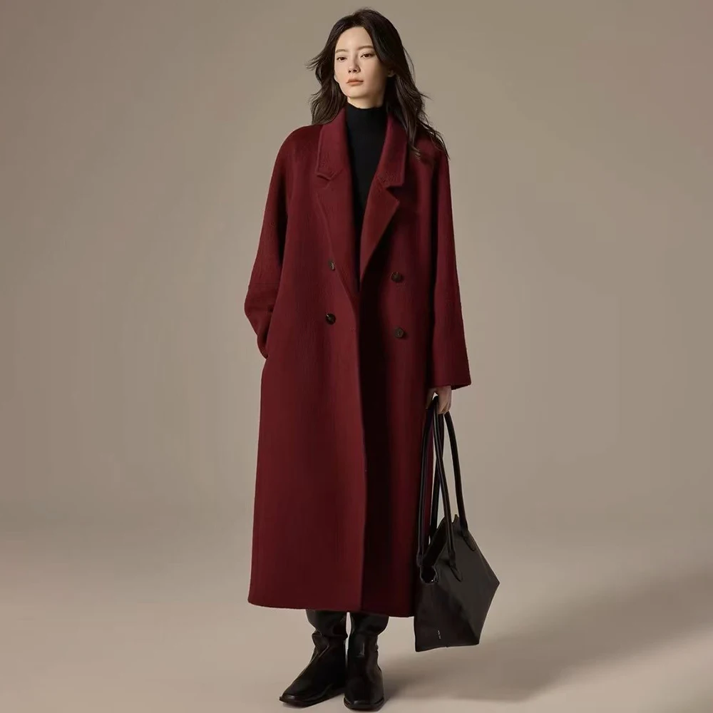 Long Woolen Coat Women's Suit Blazer Women Long Jacket Dress for Wedding Cocktail Prom Party Outfits Customize
Long Woolen Coat Women's Suit Blazer Women Long Jacket Dress for Wedding Cocktail Prom Party Outfits Customize