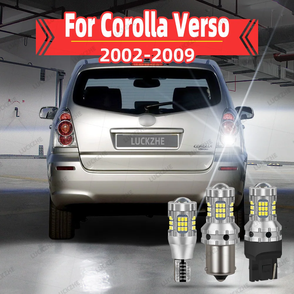 For Toyota Corolla Verso LED Backup Reverse Lights 2002 2003 2005 2006 2007 2008 2009 Corolla Verso Accessories Reversing Lights
For Toyota Corolla Verso LED Backup Reverse Lights 2002 2003 2005 2006 2007 2008 2009 Corolla Verso Accessories Reversing Lights