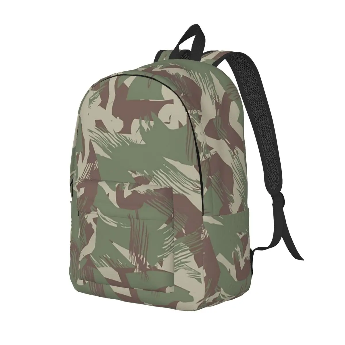 Rhodesian Brushstroke Camo Rhodesia War Military Army Camouflage Backpack Daypack BookBag School Bag Shoulder Bags for Men Women
Rhodesian Brushstroke Camo Rhodesia War Military Army Camouflage Backpack Daypack BookBag School Bag Shoulder Bags for Men Women