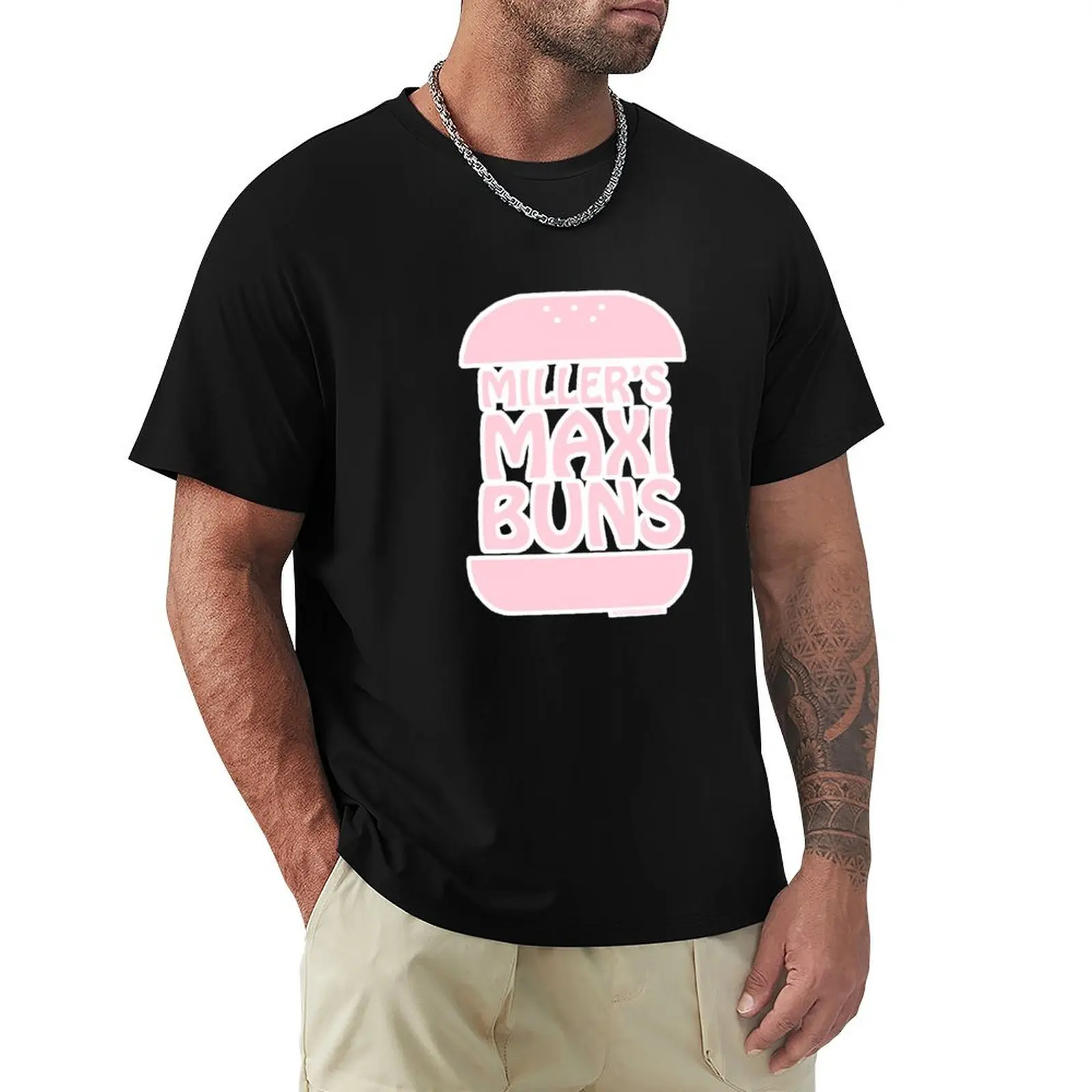 Miller's Maxi Buns T-Shirt Basic Crew Neck Short Sleeve Top
Miller's Maxi Buns T-Shirt Basic Crew Neck Short Sleeve Top