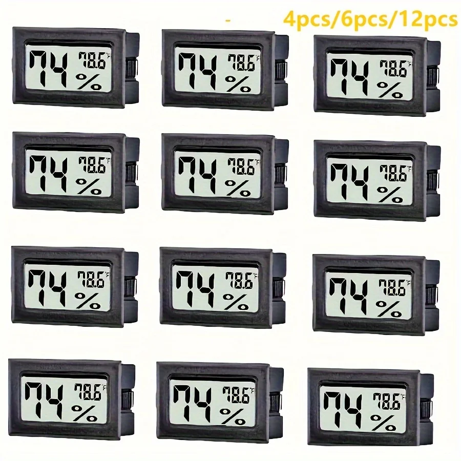 Мини-цифровой термогигрометр, 12 шт., встроенный термогигрометр, ЖК-дисплей, по Фаренгейту ( ℉ ) Подходит для дома, подвала, ползающего пространства.
Мини-цифровой термогигрометр, 12 шт., встроенный термогигрометр, ЖК-дисплей, по Фаренгейту ( ℉ ) Подходит для дома, подвала, ползающего пространства.
