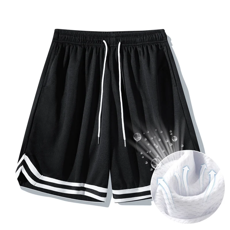 Summer Thin Shorts Men Breathable Mesh Baggy Basketball Short Sporty Bermuda Running Joggers Sweatpants Knee Length Pants 5XL
Summer Thin Shorts Men Breathable Mesh Baggy Basketball Short Sporty Bermuda Running Joggers Sweatpants Knee Length Pants 5XL