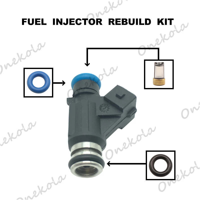Fuel Injector repair kit Orings Filters for Chinese car OEM 25339080
Fuel Injector repair kit Orings Filters for Chinese car OEM 25339080