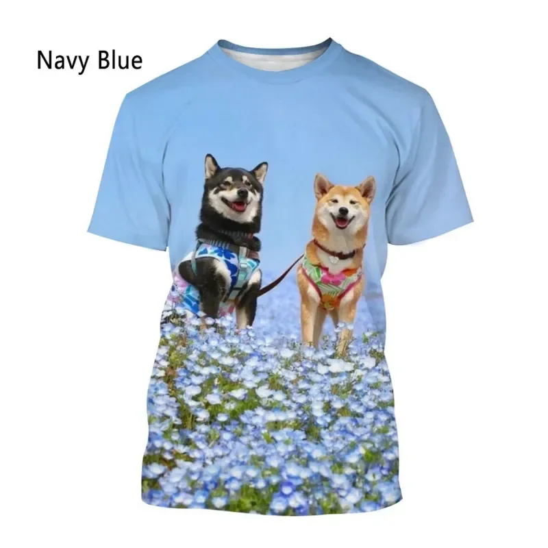 Summer Casual Short-sleeved New Cute Akita Dog 3D Printing T-shirt Men's and Women's Personality Street Dog Graphic T Shirt Tops
Summer Casual Short-sleeved New Cute Akita Dog 3D Printing T-shirt Men's and Women's Personality Street Dog Graphic T Shirt Tops