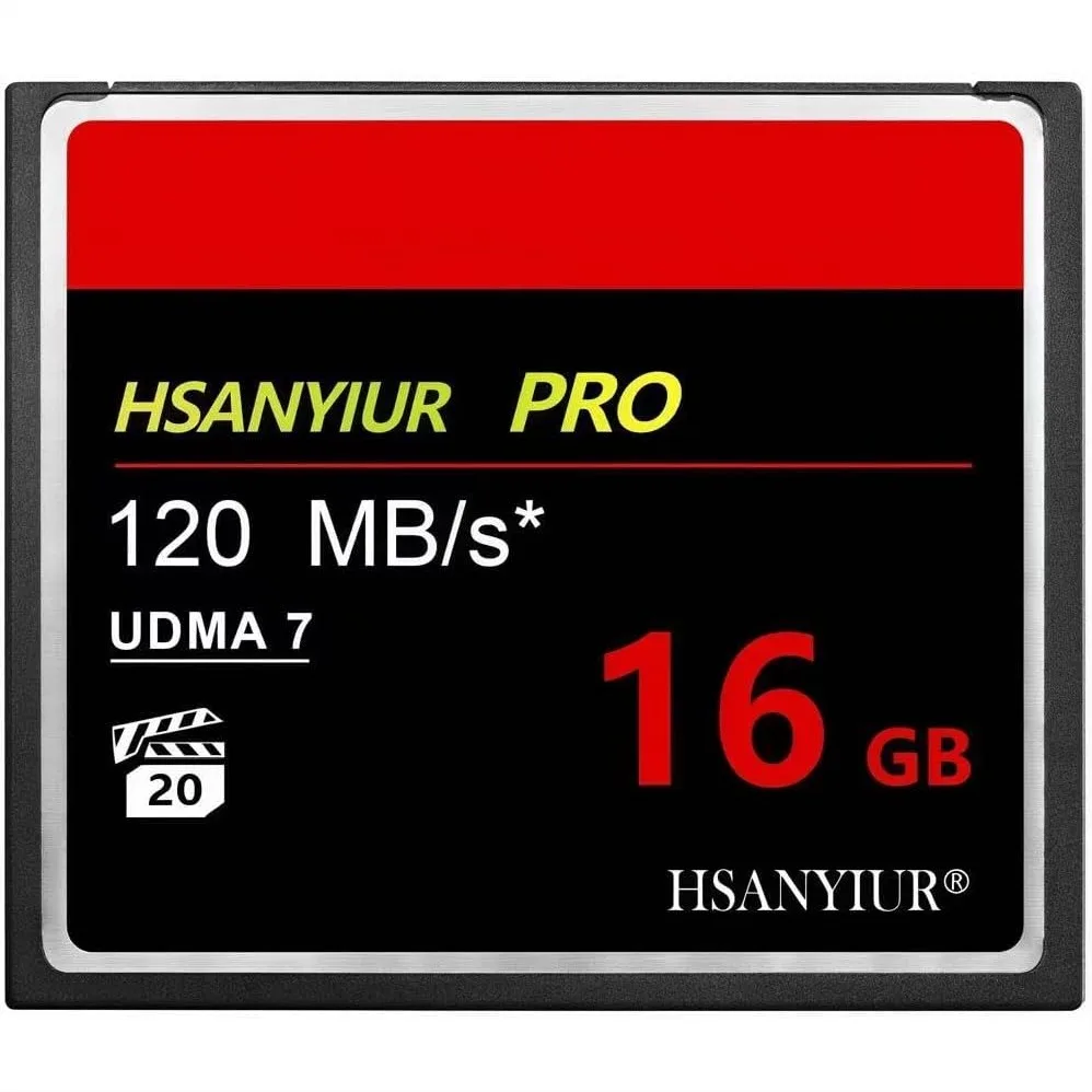 16GB CF Card Camera Memory Card for Professional Photographer, 50MB/s Read Speed, Rugged Waterproof Shockproof
16GB CF Card Camera Memory Card for Professional Photographer, 50MB/s Read Speed, Rugged Waterproof Shockproof