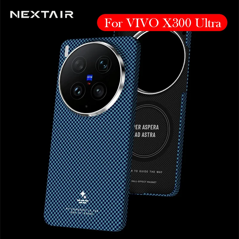 NEXTAIR Case For Vivo X300 Ultra Kevlar Wireless Charging Back Cover Shell
NEXTAIR Case For Vivo X300 Ultra Kevlar Wireless Charging Back Cover Shell