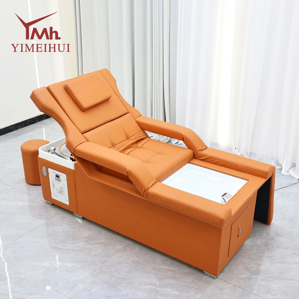 2 in1 Hair Salon Water Circulation Head Therapy Washing Chair Electric Thai Head Treatment Shampoo Bed With Foot Spa
2 in1 Hair Salon Water Circulation Head Therapy Washing Chair Electric Thai Head Treatment Shampoo Bed With Foot Spa