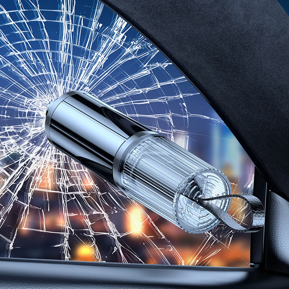 New mini emergency survival window breaking hammer, safety belt cutting knife, multifunctional car safety hammer
New mini emergency survival window breaking hammer, safety belt cutting knife, multifunctional car safety hammer