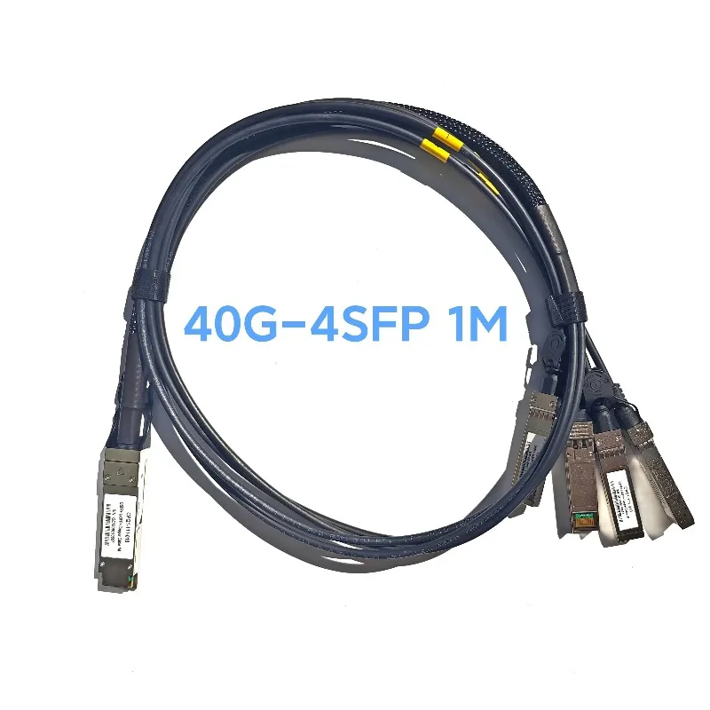 DAC 40G QSFP To 4*10G SFP+ Cable 0.5M Copper SFP + Direct Attach Passive DAC 1M Cables Compatible Cisco
DAC 40G QSFP To 4*10G SFP+ Cable 0.5M Copper SFP + Direct Attach Passive DAC 1M Cables Compatible Cisco